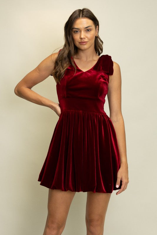 velvet holiday mini dress Velvet Mini Dress MEDIUM